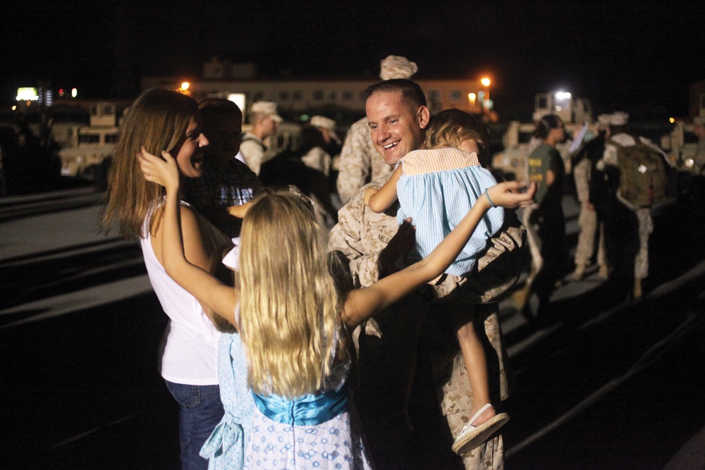 CLB-4 returns from Afghanistan