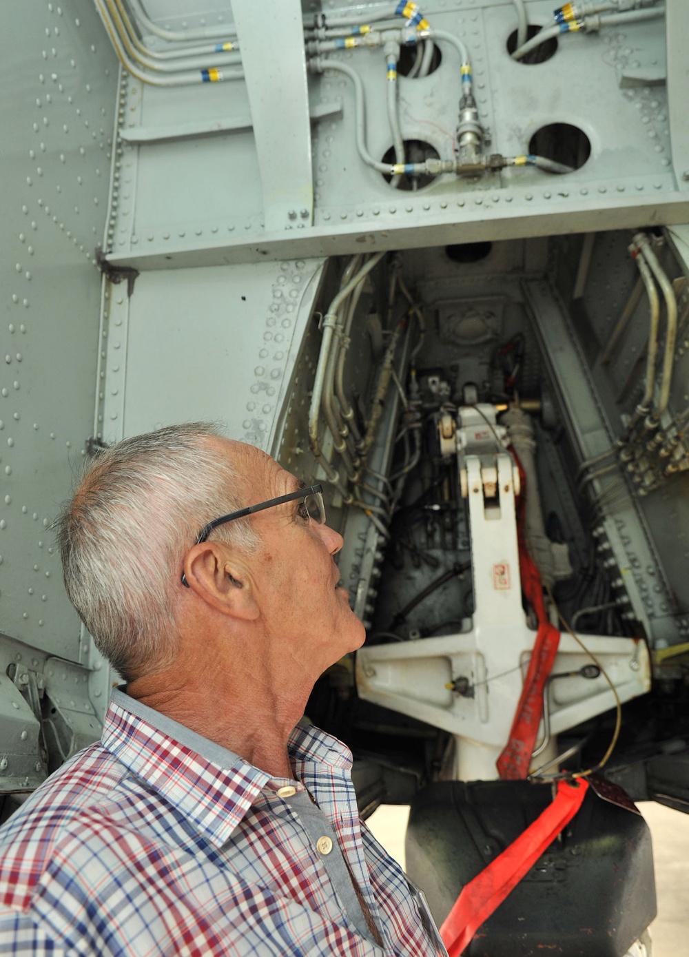 Local community members tour RAF Mildenhall