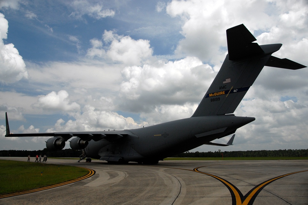 F-16's with the 157th Fighter Squadron return from Afghanistan