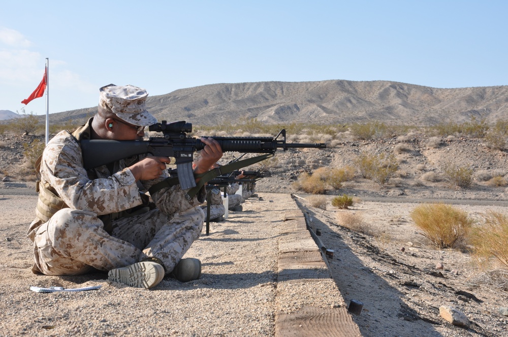 'Every Marine is a rifleman' in Marine Corps Logistics Base Barstow
