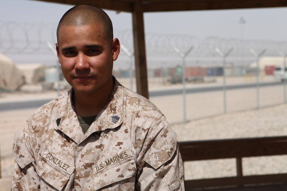 From streets of Harlem to sands of Afghanistan, Marine maintains accountability with high motivation