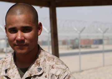 From streets of Harlem to sands of Afghanistan, Marine maintains accountability with high motivation