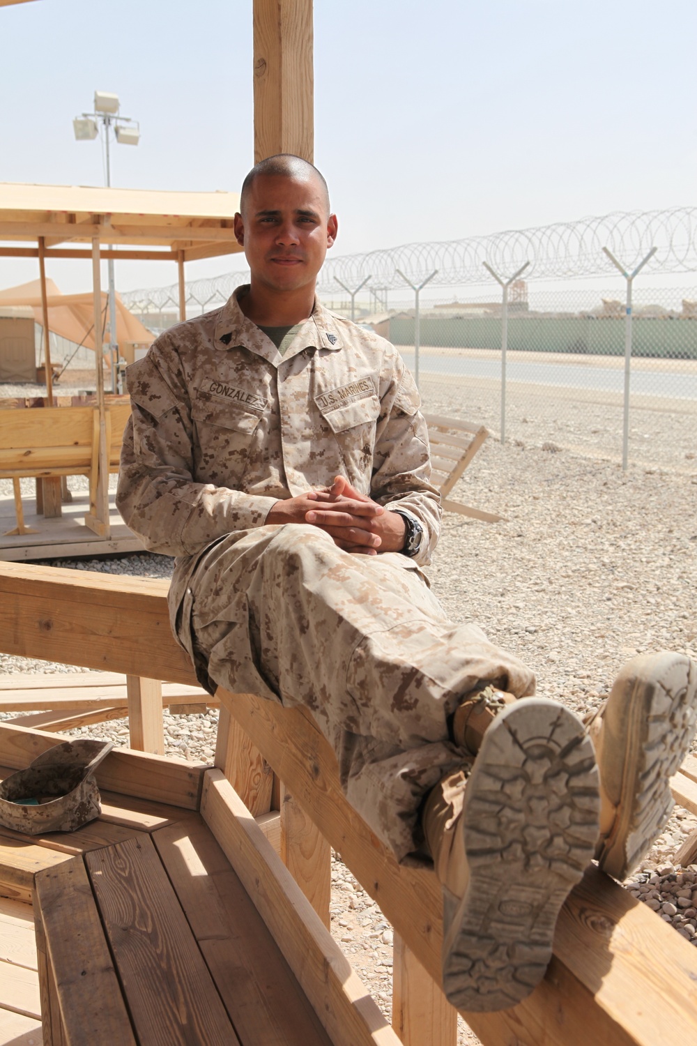 From streets of Harlem to sands of Afghanistan, Marine maintains accountability with high motivation