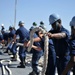 USS Jason Dunham departs Greece