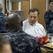 Panetta visits USS John C. Stennis