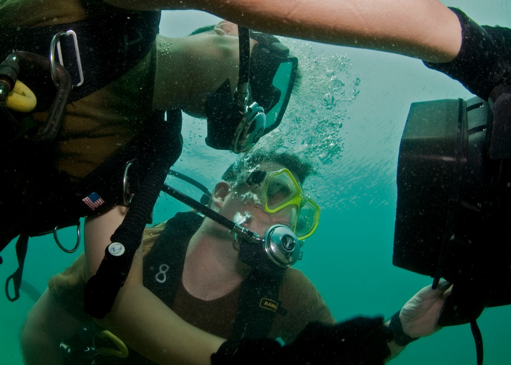 Tricrab 2012: EOD technicians from various countries participate in Tricrab 2012.