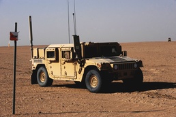 Land navigation in the Kuwaiti desert