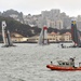 Coast Guard patrols America's Cup safety zone on San Francisco Bay