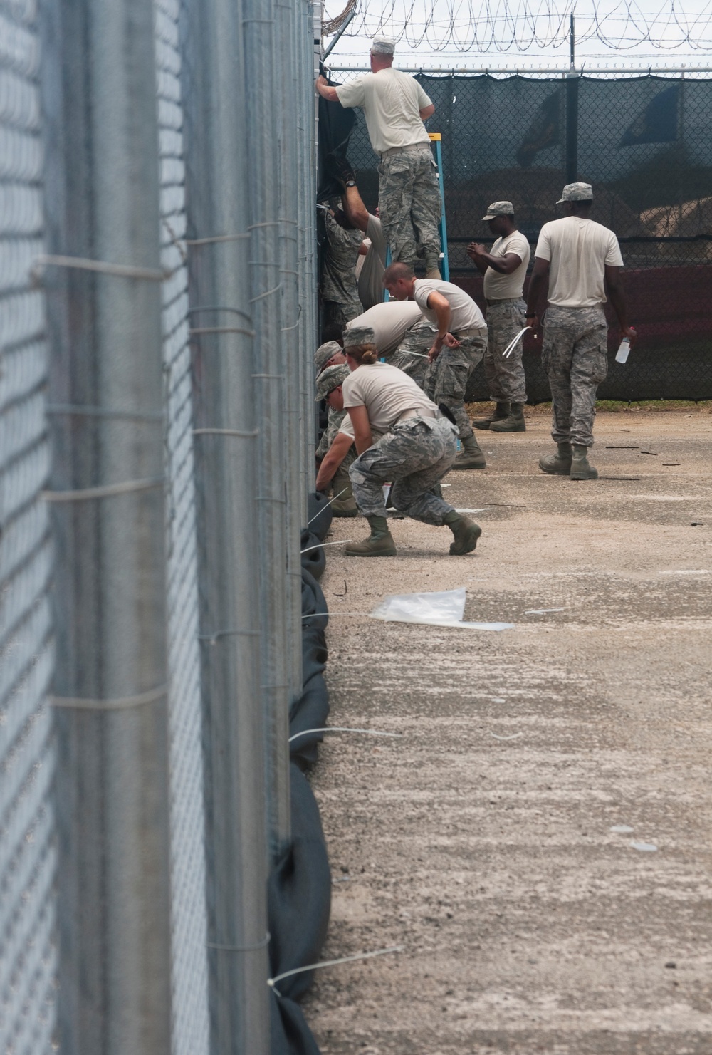 Preparations for Isaac at GTMO