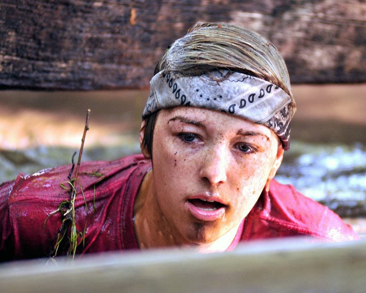 People are guaranteed to get dirty during the mud run
