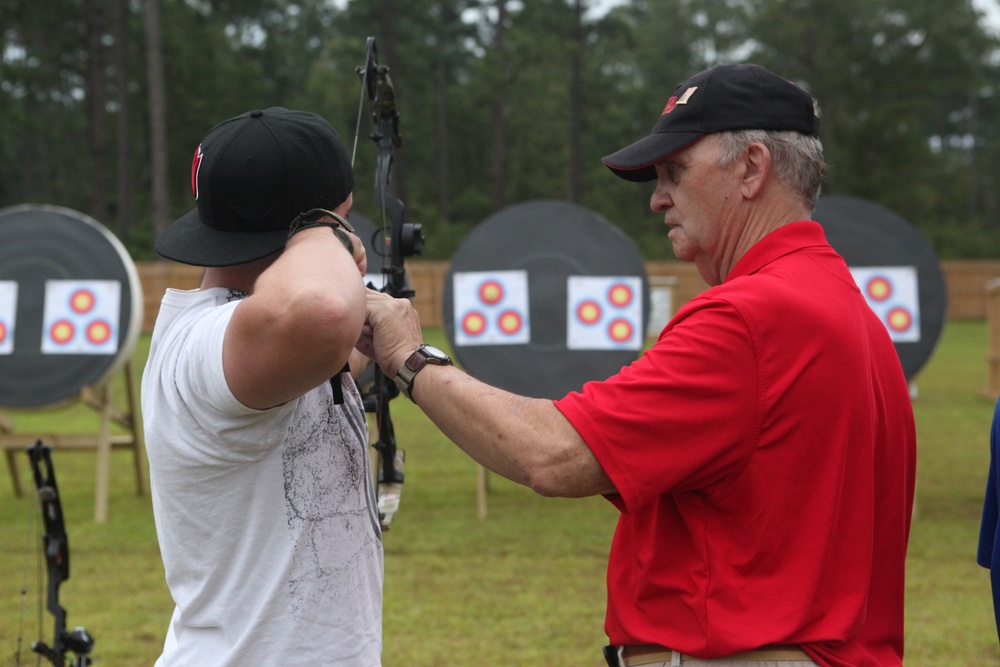 Archery provides positive aim for Marines