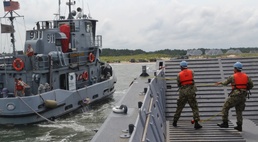 Pulling toward the tug