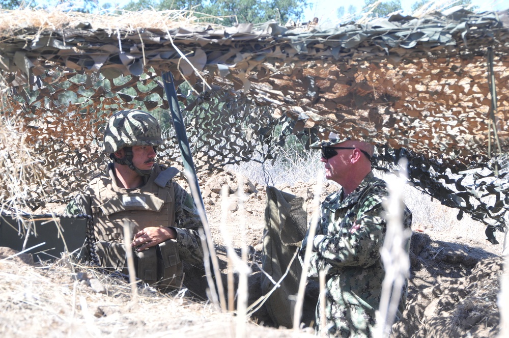 30 NCR commander visits NMCB5 field training exercise