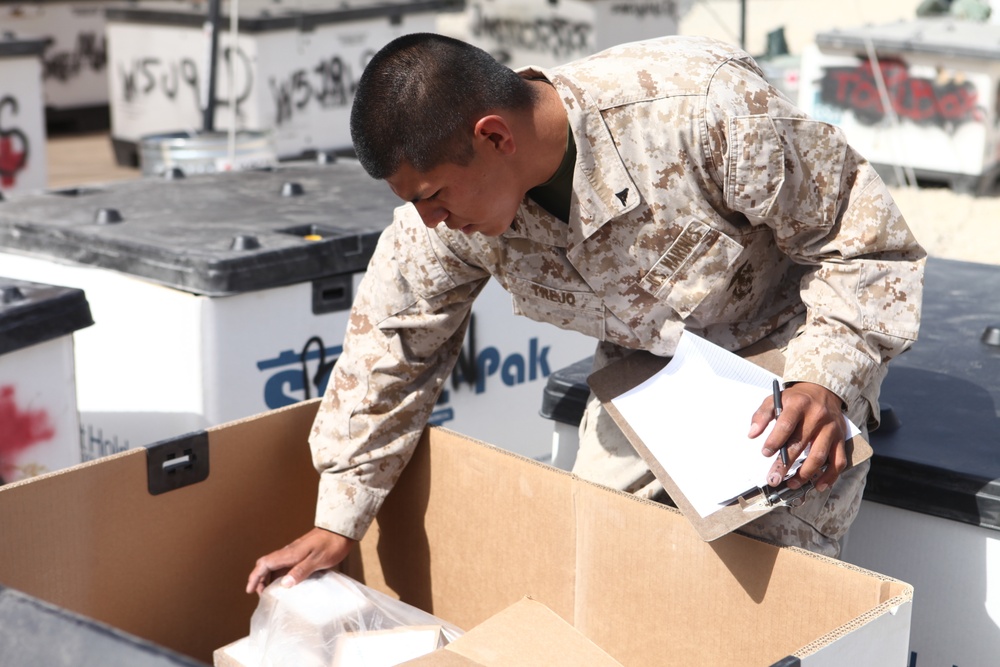 Medical Logistics Detachment team maintains supplies throughout Helmand Province