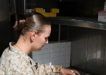 Medical Logistics Detachment team maintains supplies throughout Helmand Province