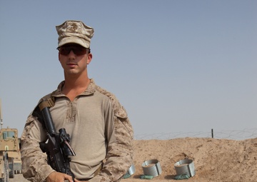 Following the scent: An explosive detector dog and his handler protect Marines