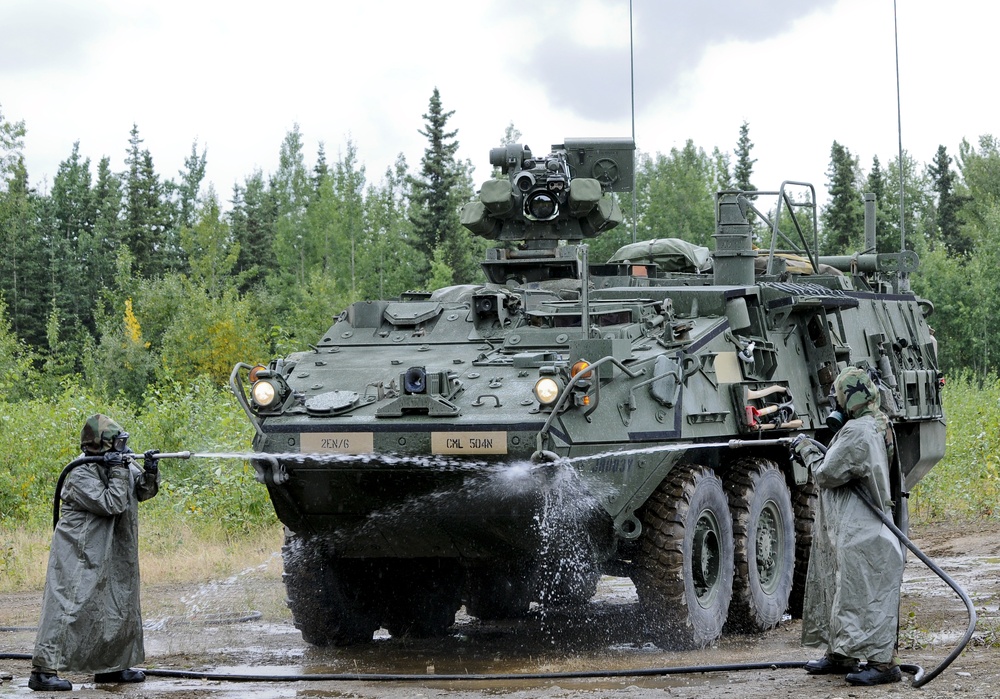 95th Chemical Company Stryker Nuclear, Biological, and Chemical Reconnaissance Vehicle Training