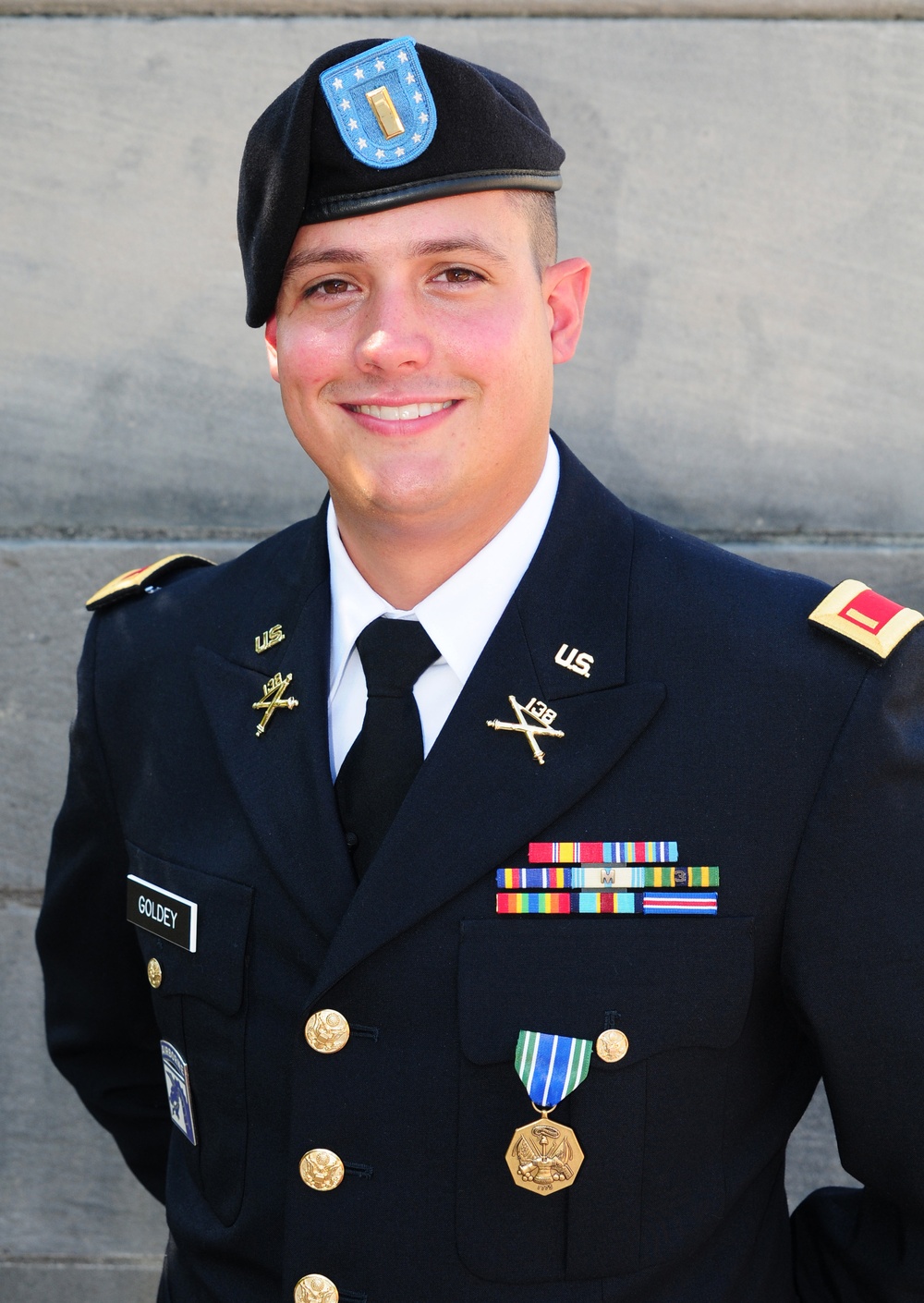 Guardsman excited to lead, honored at commissioning