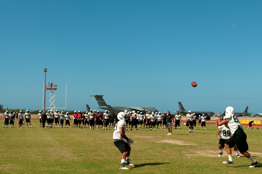 Warriors invade Hickam