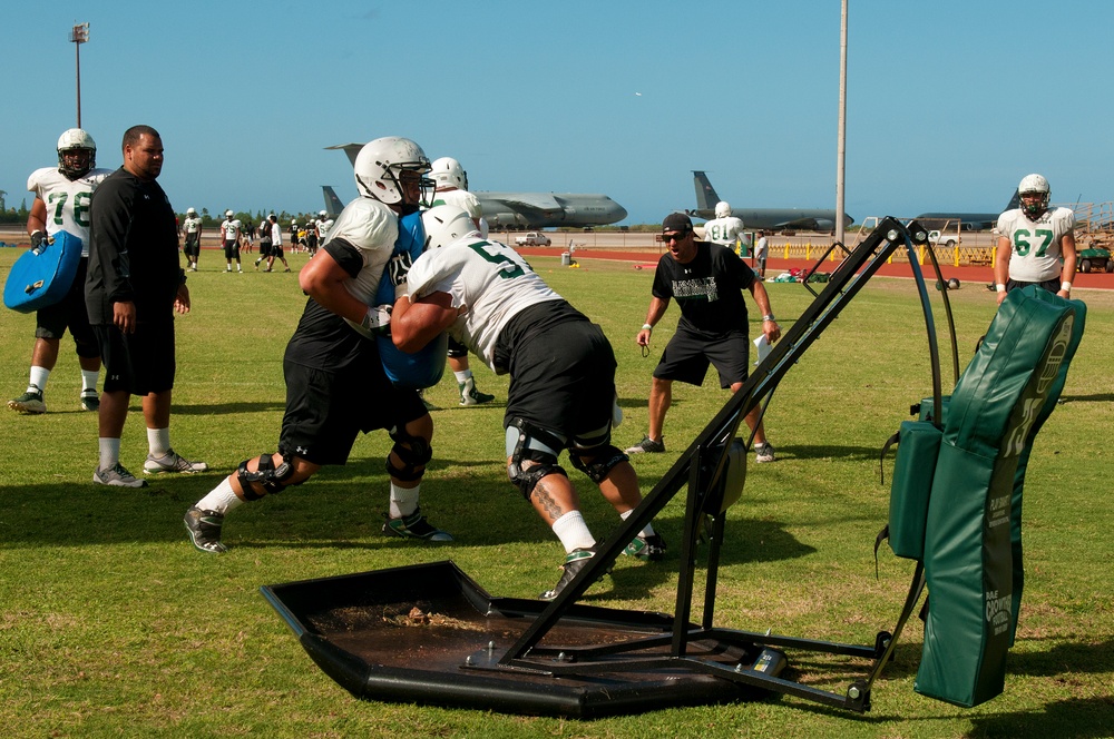 Warriors invade Hickam