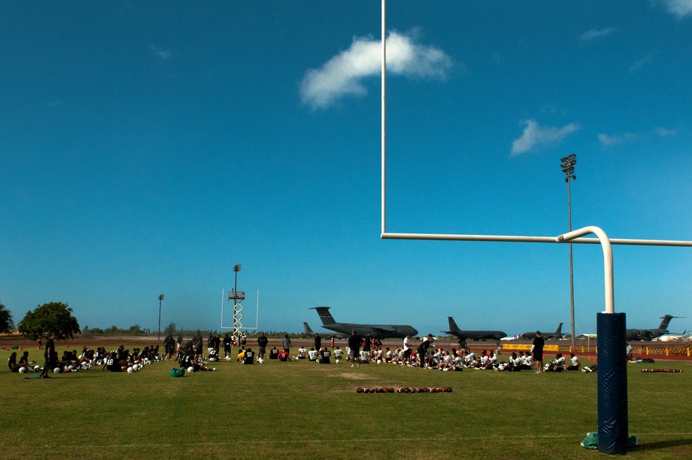 Warriors invade Hickam