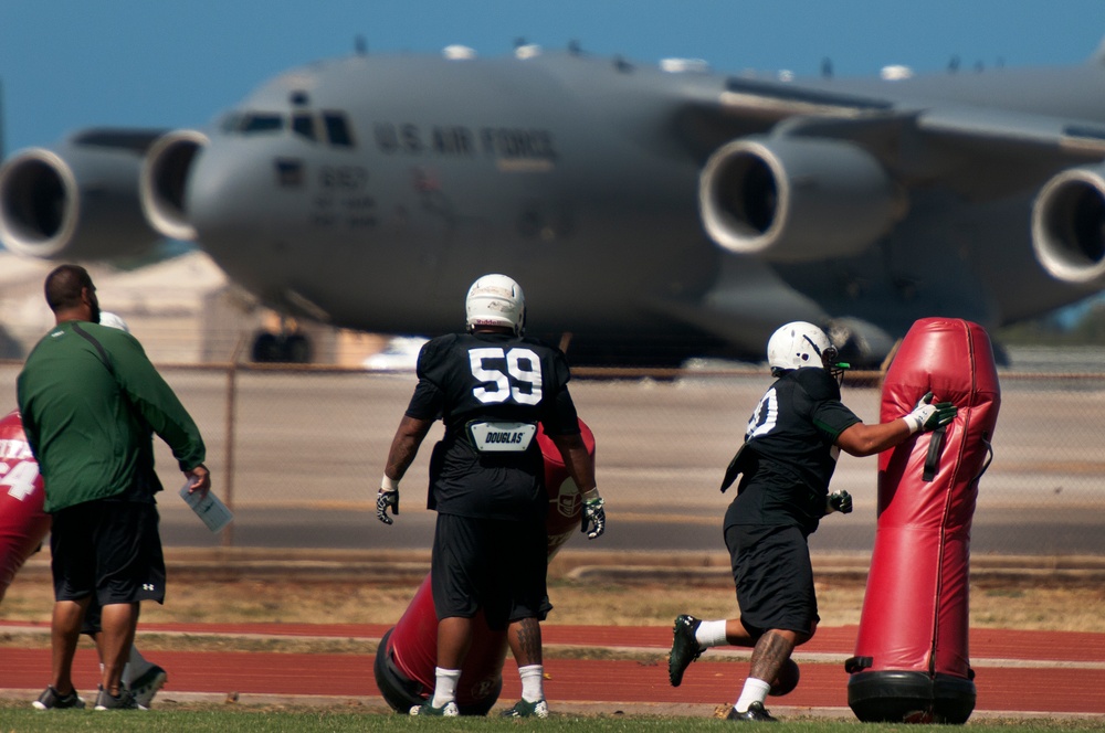 Warriors invade Hickam