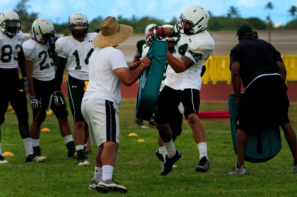 Warriors invade Hickam