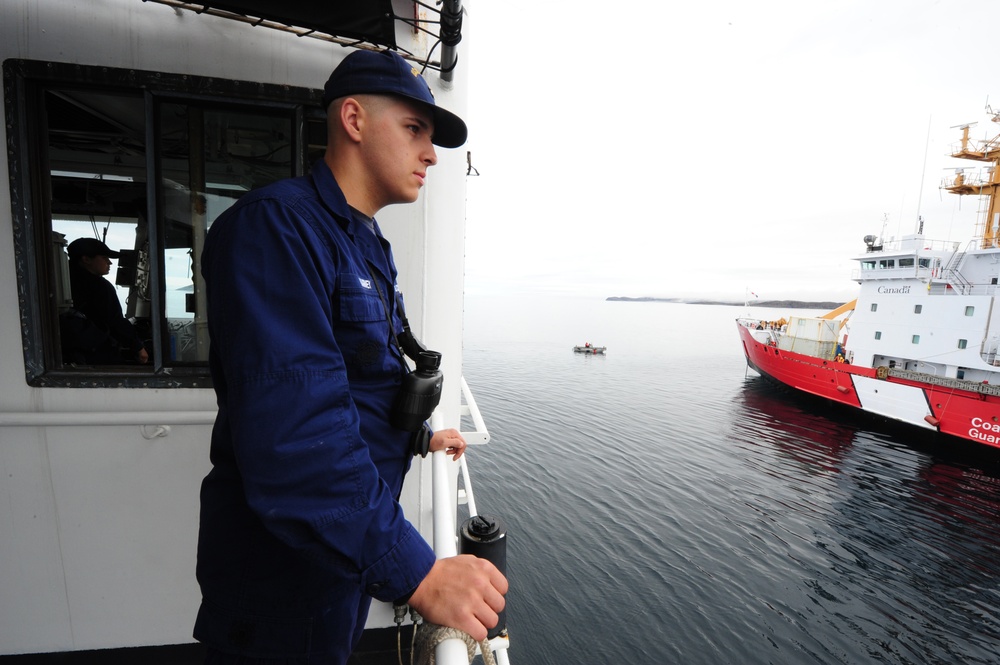 Coast Guard Cutter Juniper participates in Operation Nanook 2012