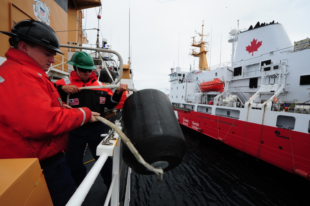 Coast Guard Cutter Juniper participates in Operation Nanook 2012