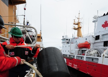 Coast Guard Cutter Juniper participates in Operation Nanook 2012