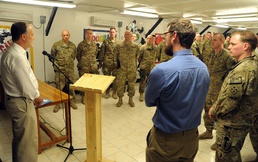 US ambassador pays visit to FOB Wright