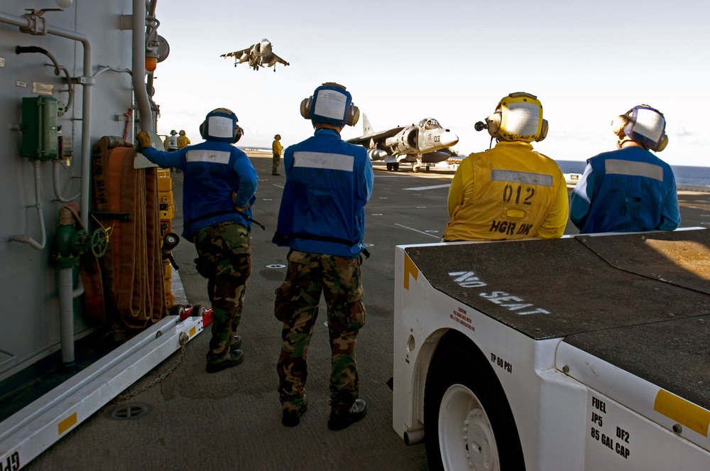 USS Bonhomme Richard flight operations