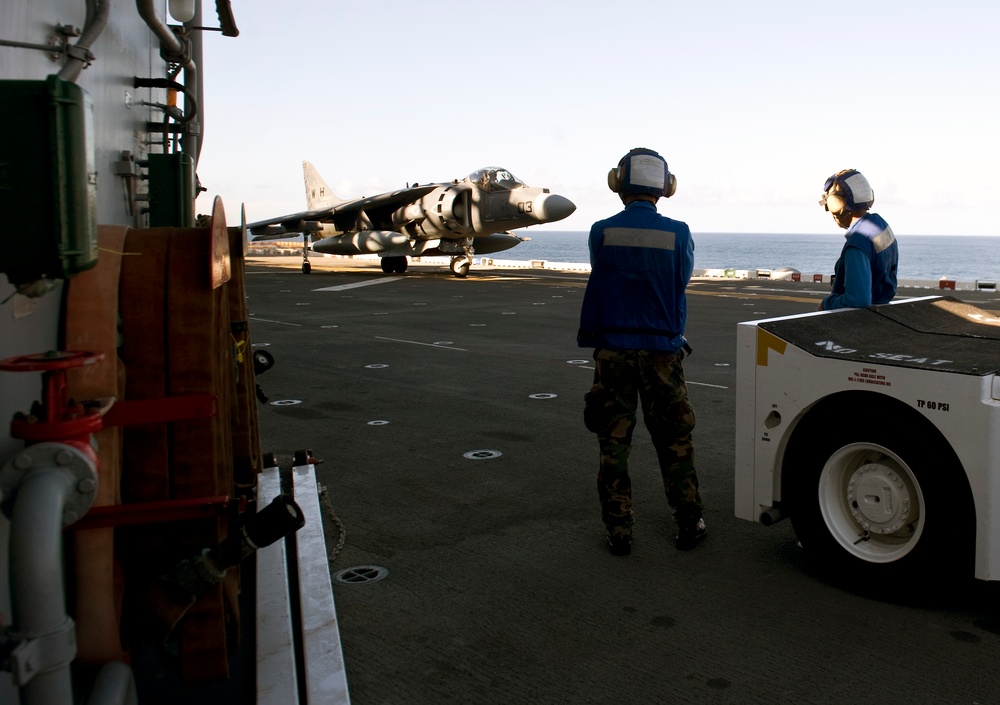 USS Bonhomme Richard flight operations