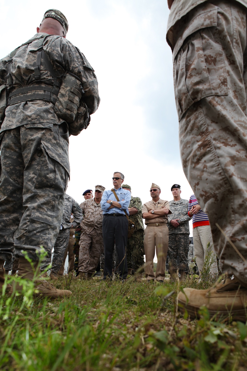 Component Commanders Conference visit at the JMRC