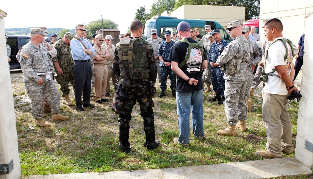 Component Commanders Conference visit at the JMRC