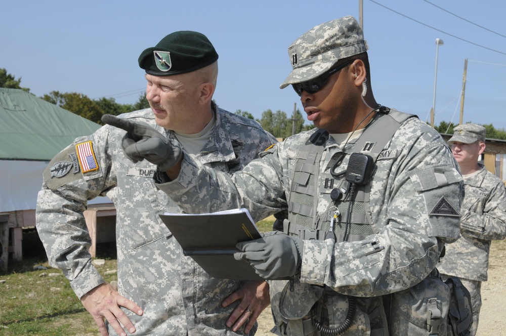 Brig. Gen. Steven W. Duff distinguished visit