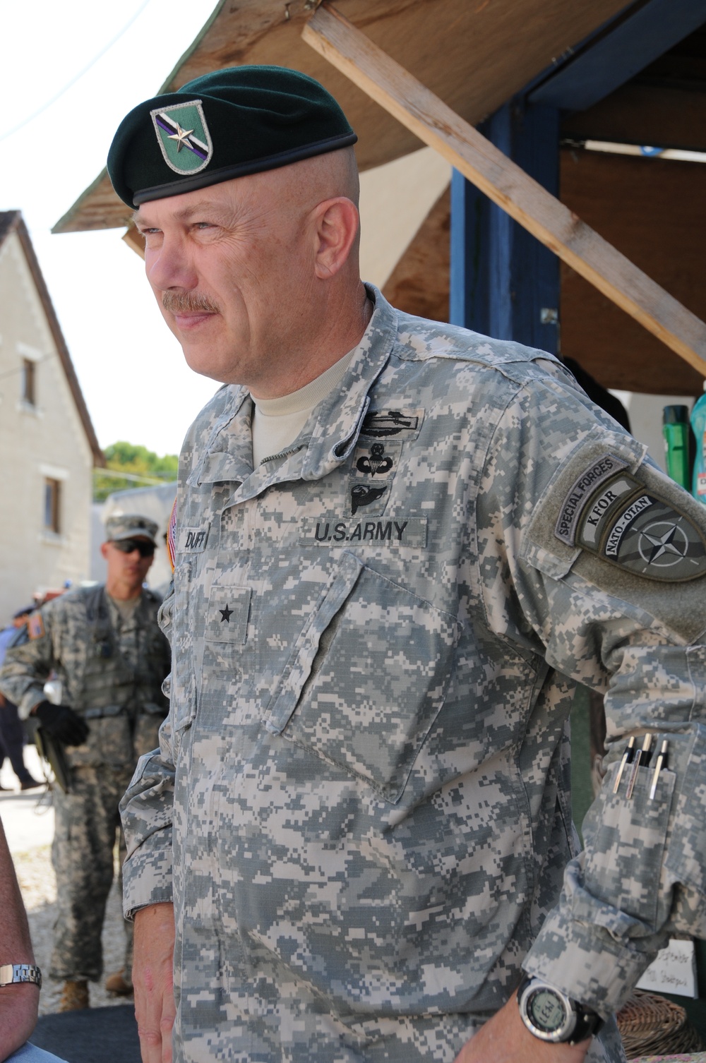 Brig. Gen. Steven W. Duff distinguished visit