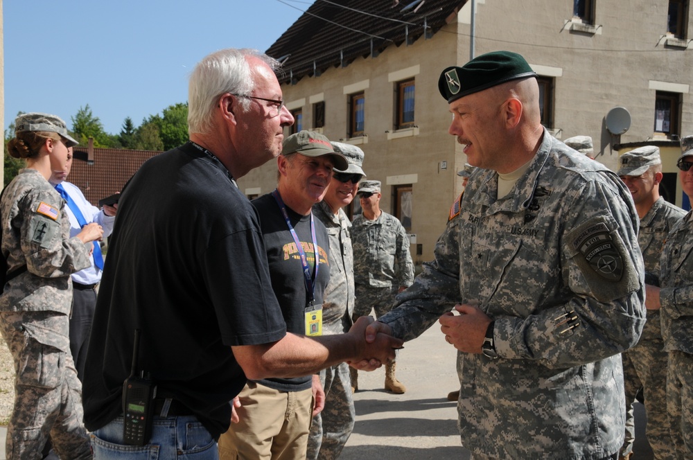 Brig. Gen. Steven W. Duff distinguished visit