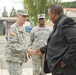 Command Sgt. Maj. David S. Davenport distinguished visit