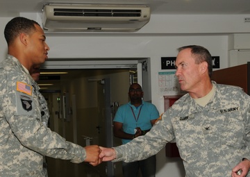 Col. Jeffery Clark distinguished visit