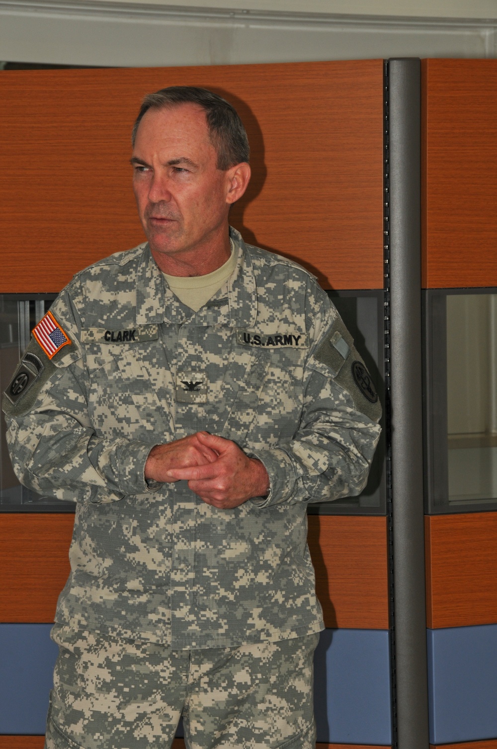 Col. Jeffery Clark distinguished visit