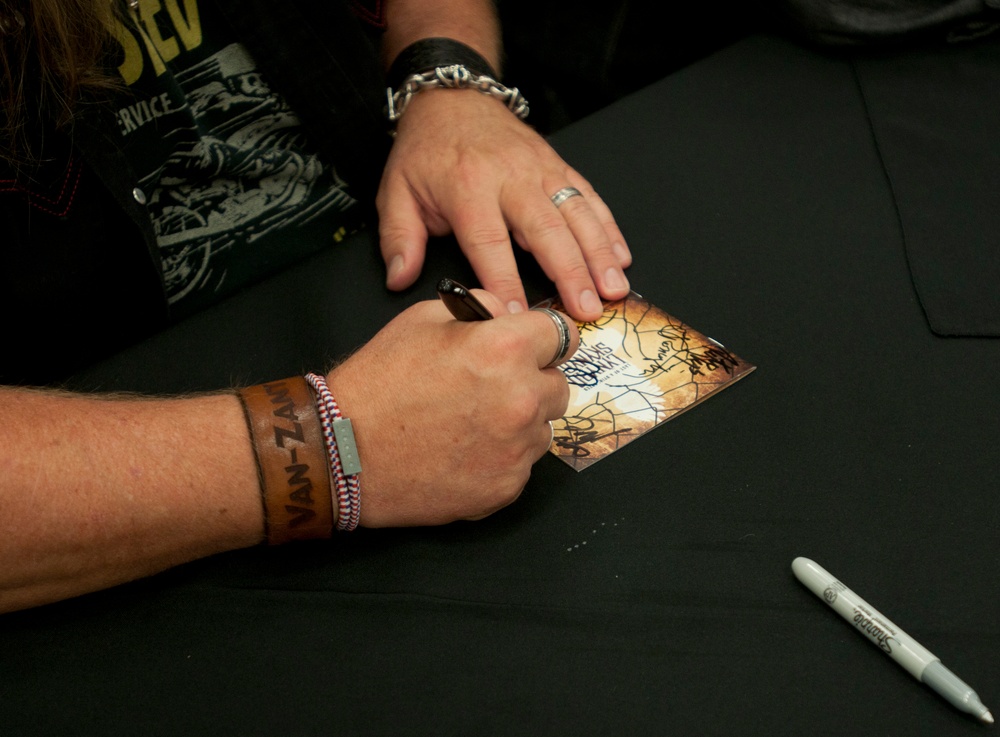 Lynyrd Skynyrd visits Fort Jackson