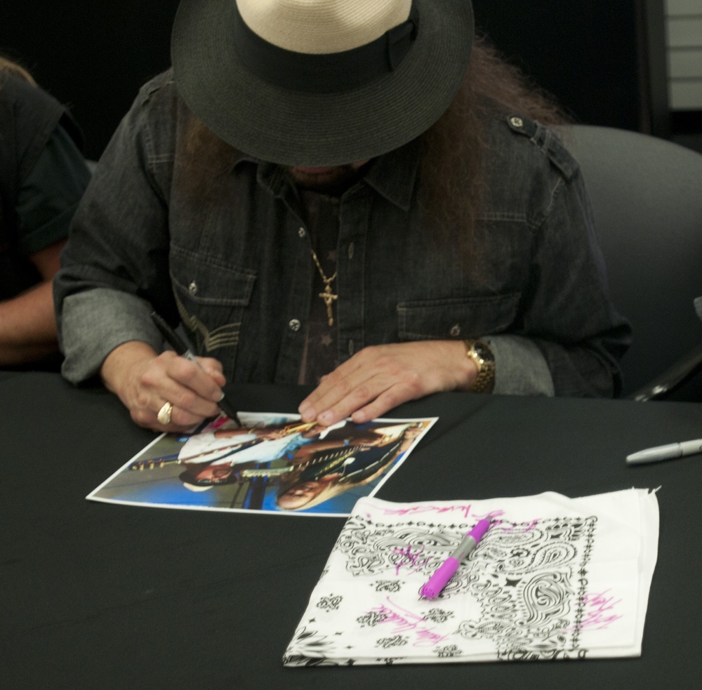 Lynyrd Skynyrd visits Fort Jackson