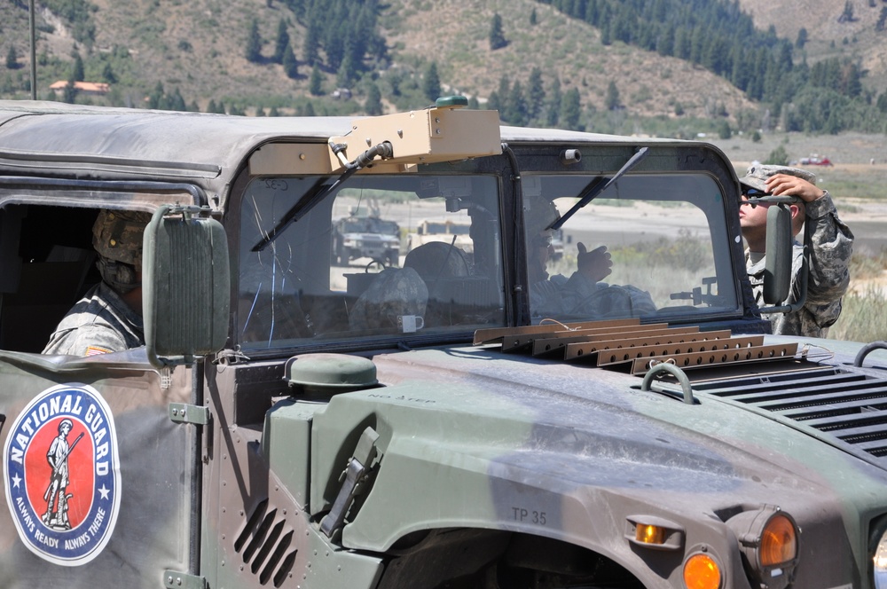 Idaho National Guard supports firefighting efforts in Idaho