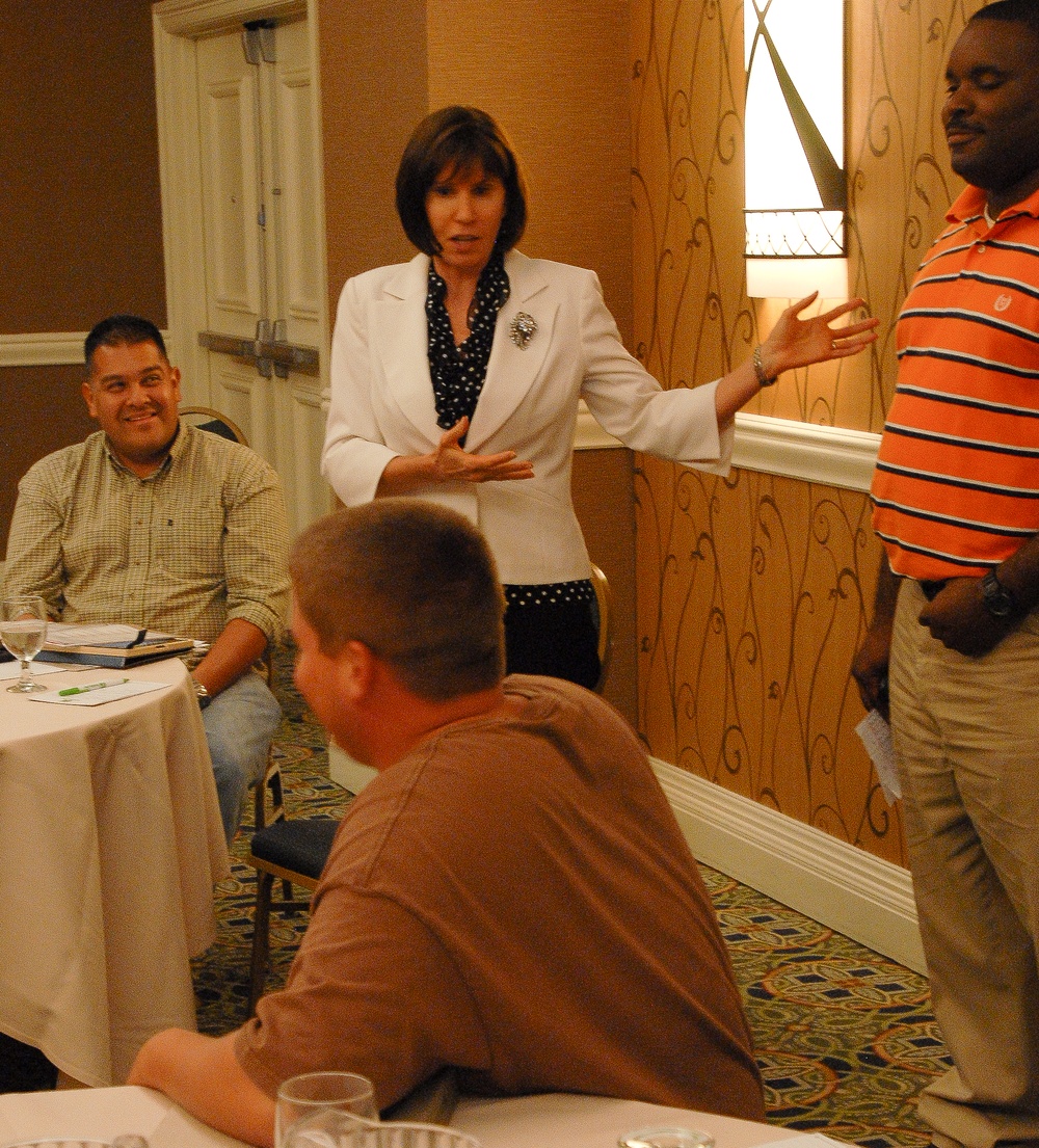 Boats, surveys teach soldiers life skills during retreat