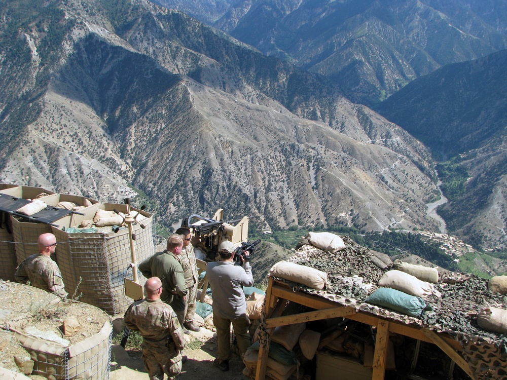 ABC News visits northern Kunar, interviews soldiers