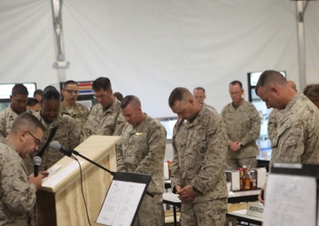 Camp Leatherneck hosts faith in leadership breakfast