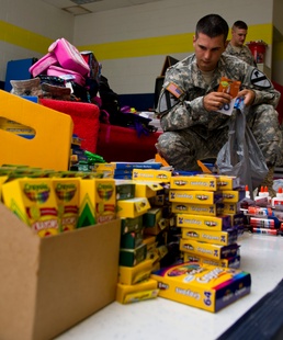 Air Cav trooper’s selfless service helps children of Cove