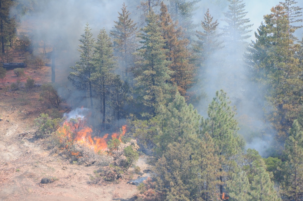 California’s citizen soldiers and airmen help extinguish raging wildfires