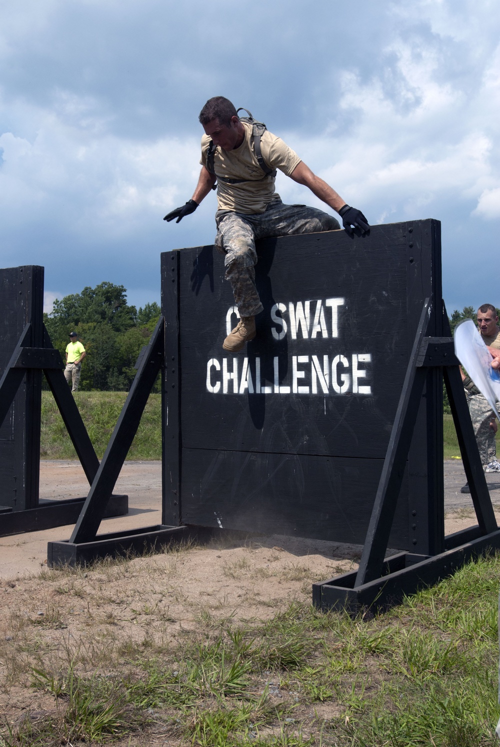 DVIDS Images Connecticut Guard members compete in SWAT Challenge